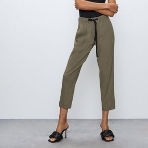 Babaton Day Linen Pants in morel/taupe | S